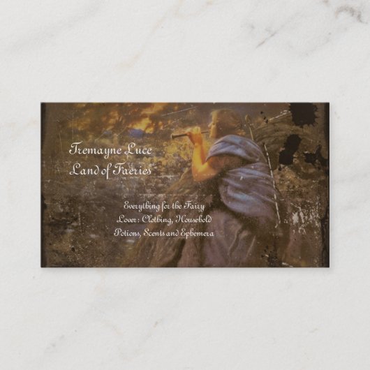 Carte De Visite Danse Twilight Fairy Circle (Devant)