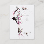 Carte De Visite danseur (Dos)