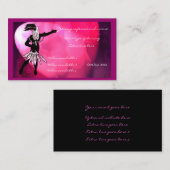 Carte De Visite danseur (Devant / Derrière)