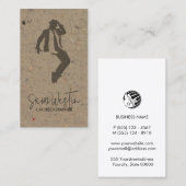 Carte De Visite Danseur Chorégraphe (Devant / Derrière)