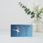 Carte De Visite Danseur de ballet (Debout devant)