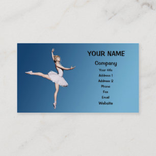 Carte De Visite Danseur de ballet