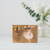 Carte De Visite Danseur de ballet Diplôme de la peinture étoile (Debout devant)