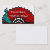Carte De Visite Danseur flamenco (Devant / Derrière)