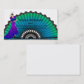 Carte De Visite Danseur flamenco (Devant / Derrière)