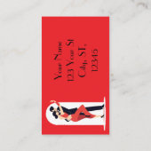 Carte De Visite Danseurs de tango Thunder_Cove (Dos)