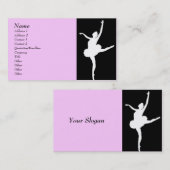 Carte De Visite Danseuse (Devant / Derrière)
