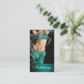 Carte De Visite Danseuse du ventre III, mode de Hindi de Bollywood (Debout devant)