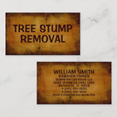 Carte de visite d'antiquité de suppression de souc (Devant / Derrière)