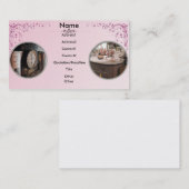 Carte de visite d'antiquités (Devant / Derrière)