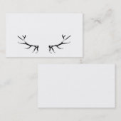 Carte de visite d'Antler d'élans (Devant / Derrière)