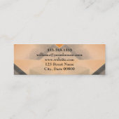 Carte de visite d'appel moderne professionnel (Dos)