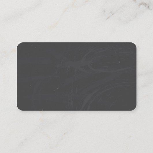 Carte de visite d'Apple de professeurs (Dos)