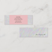 Carte de visite d'aquarelle (Devant / Derrière)