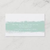 Carte de visite d'aquarelle Abstrait (Dos)