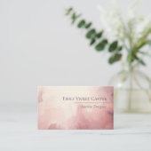 Carte de visite d'aquarelle Abstrait (Debout devant)