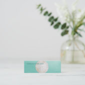 Carte de visite d'aquarelle du dollar de sable (Debout devant)