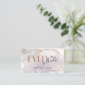 Carte de visite d'aquarelle Shimmer (Debout devant)