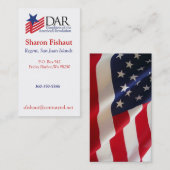 Carte De Visite DAR pour la maman 2 (Devant / Derrière)