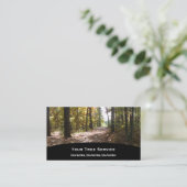 Carte de visite d'arborescence (Debout devant)