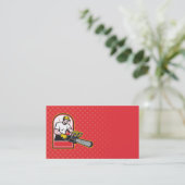 carte de visite d'arboriste de pruner de trimmer (Debout devant)