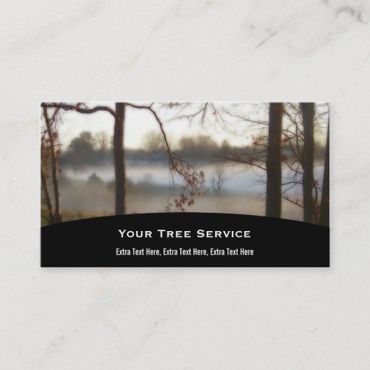 Carte de visite d'arbre (Devant)