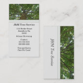 Carte de visite d'arbre (Devant / Derrière)