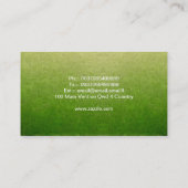 carte de visite d'arbre (Dos)