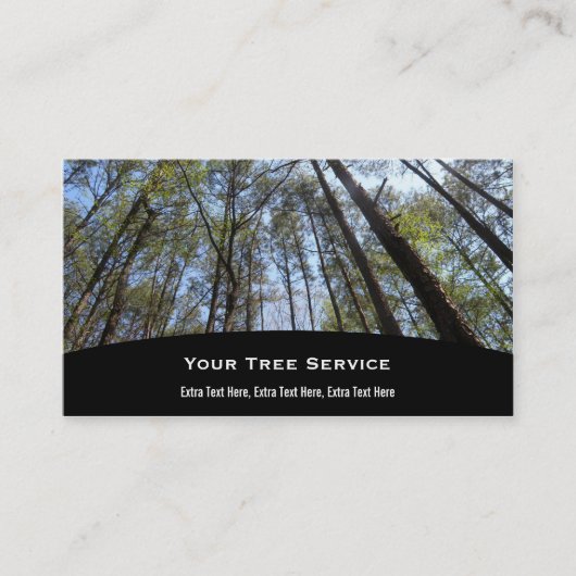 Carte de visite d'arbre (Devant)