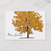 Carte de visite d'arbre (Dos)