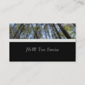 Carte de visite d'arbre (Dos)