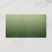 carte de visite d'arbre (Dos)