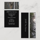 Carte de visite d'arbre (Devant / Derrière)