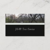Carte de visite d'arbre (Dos)
