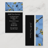 Carte de visite d'arbre (Devant / Derrière)