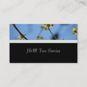 Carte de visite d'arbre (Dos)