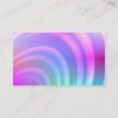 Carte de visite d'arc-en-ciel (Dos)