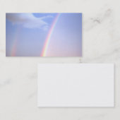 Carte de visite d'arc-en-ciel (Devant / Derrière)