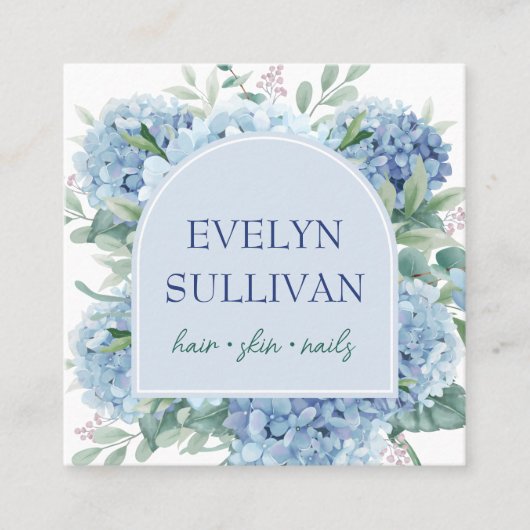 Carte de visite d'arche d'Hydrangea (Devant)