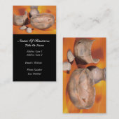 Carte de visite d'archéologue (Devant / Derrière)