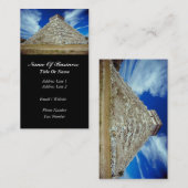 Carte de visite d'archéologue (Devant / Derrière)