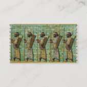 Carte de visite d'archéologue (Dos)