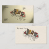 Carte de visite d'architecte (Devant / Derrière)