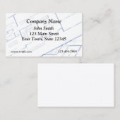 Carte de visite d'architecte (Devant / Derrière)