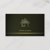 Carte de visite d'architecte (Dos)