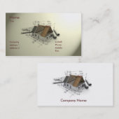 Carte de visite d'architecte (Devant / Derrière)