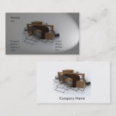 Carte de visite d'architecte (Devant / Derrière)