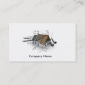 Carte de visite d'architecte (Dos)