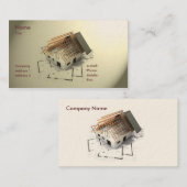 Carte de visite d'architecte (Devant / Derrière)