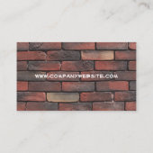 Carte de visite d'architecte (Dos)